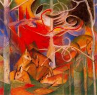 Marc, Franz - Deer in the Forest